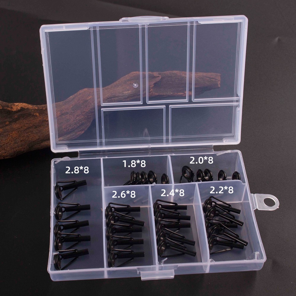Fishing Rod Tip Replacement - 30 Parça Paslanmaz Çelik Olta Ucu