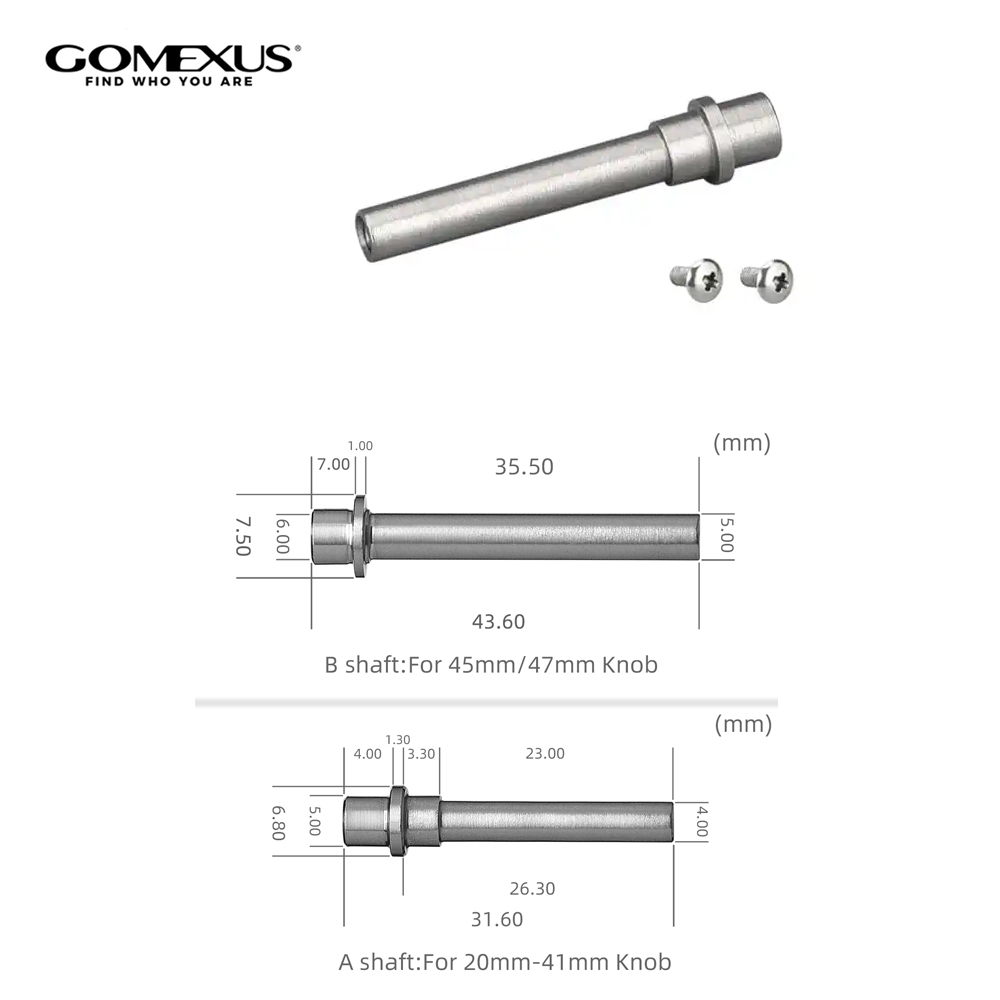 Shimano Reel Stradic - Gomexus Alaşım Makara Mili ve Rulmanı,